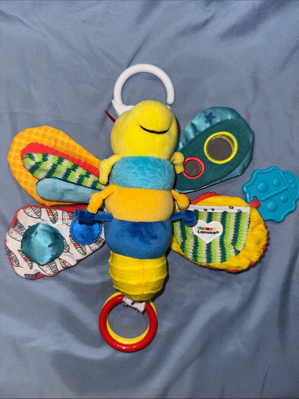 🌼LAST CHANCE🌼 Lamaze Colorful Bee Activity Toy - Yellow, Blue, Teal, Green, Red